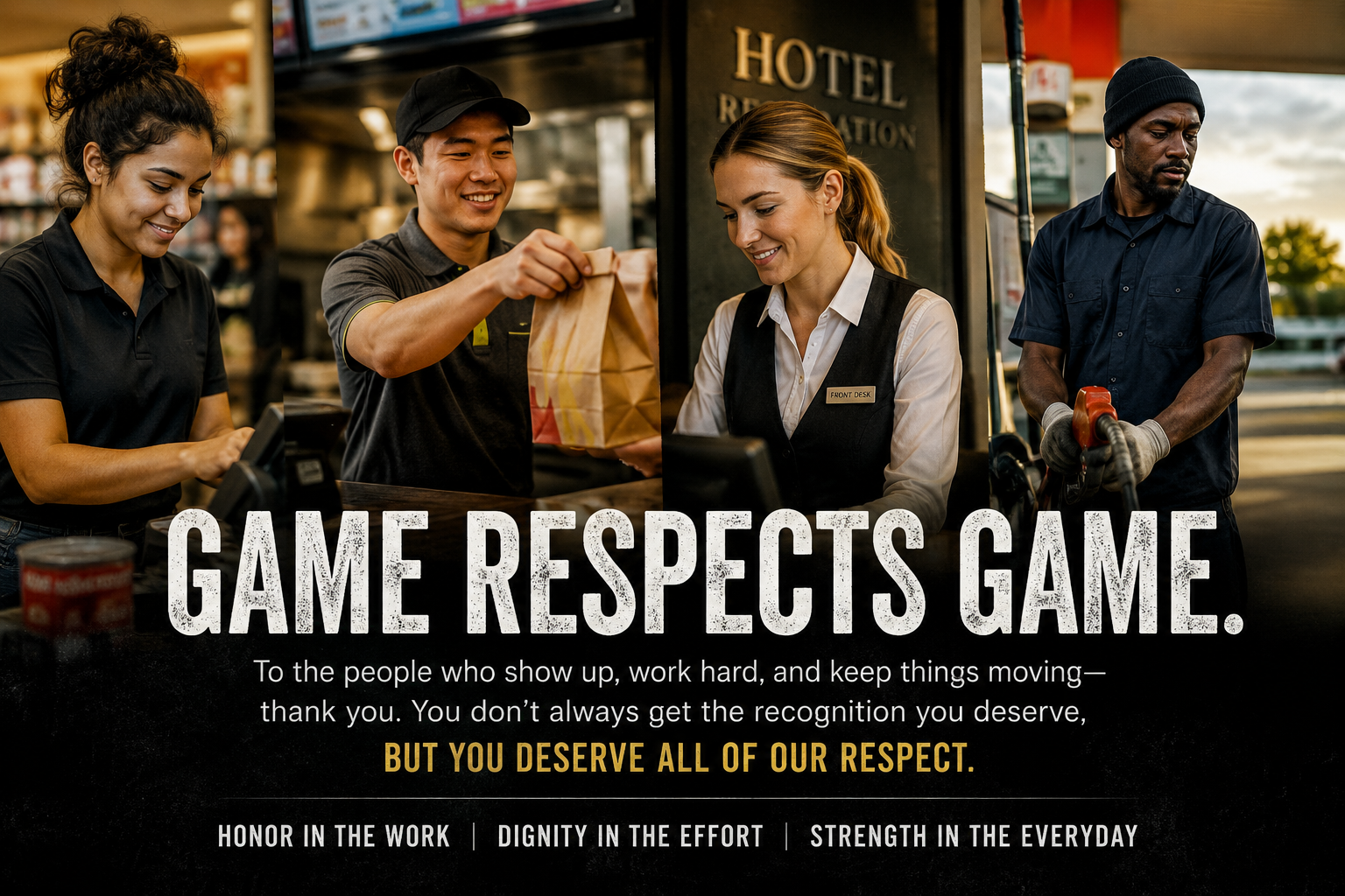 Game Respects Game