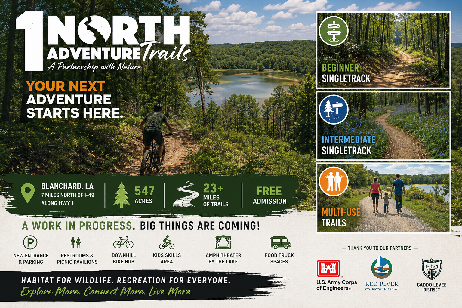 1North Adventure Trails: North Louisiana's New Outdoor Destination is Taking Shape