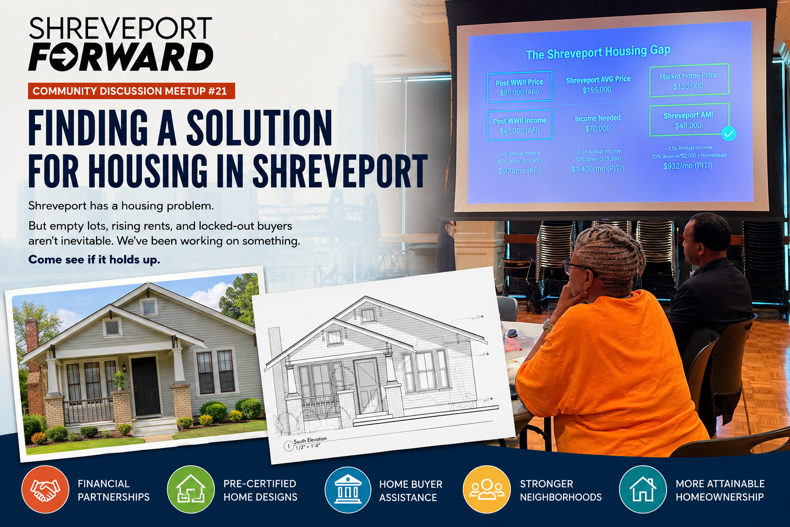 Shreveport Forward Tackles One of the City's Biggest Challenges: Housing