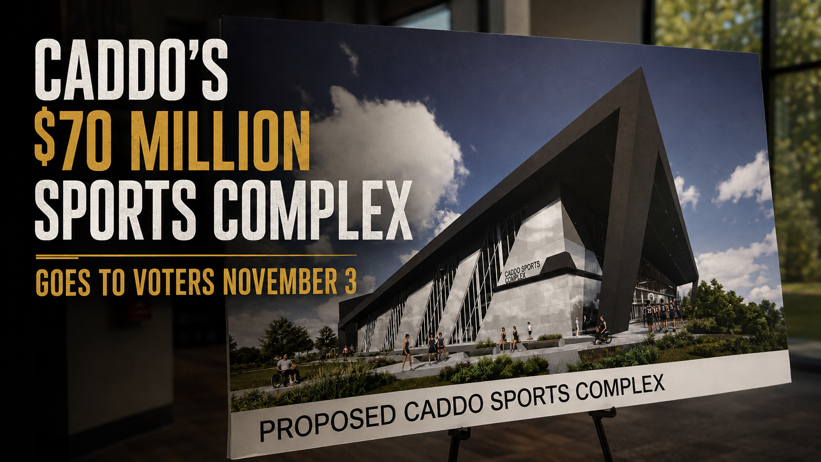 Caddo’s Proposed $70 Million Sports Complex Is Headed to Voters