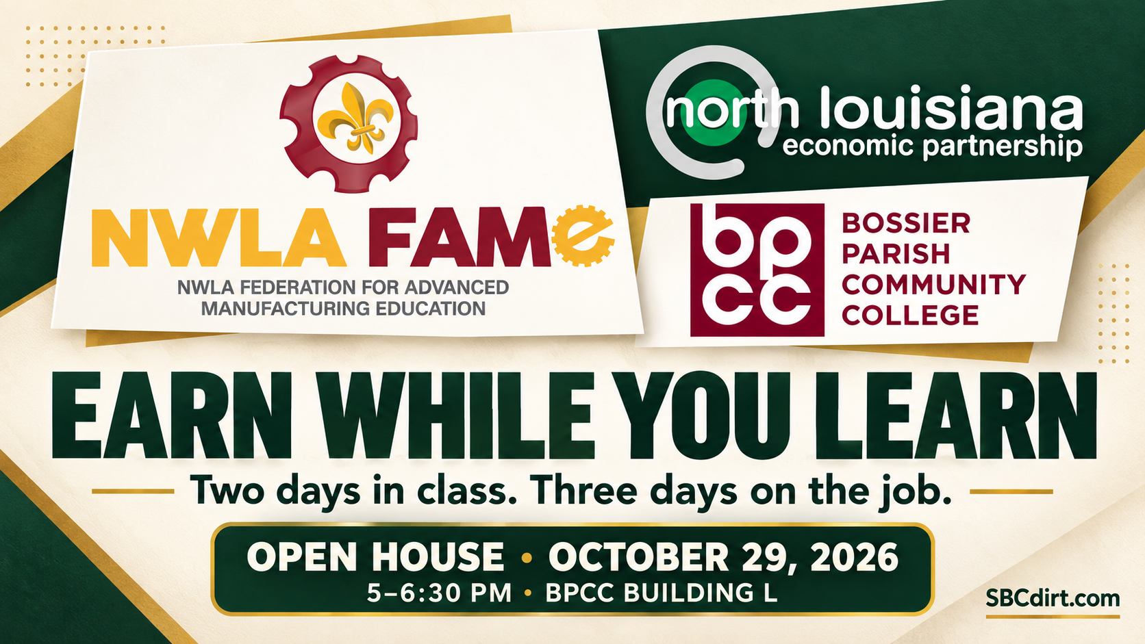 Two Days in Class, Three Days on the Job: Meet Northwest Louisiana FAME