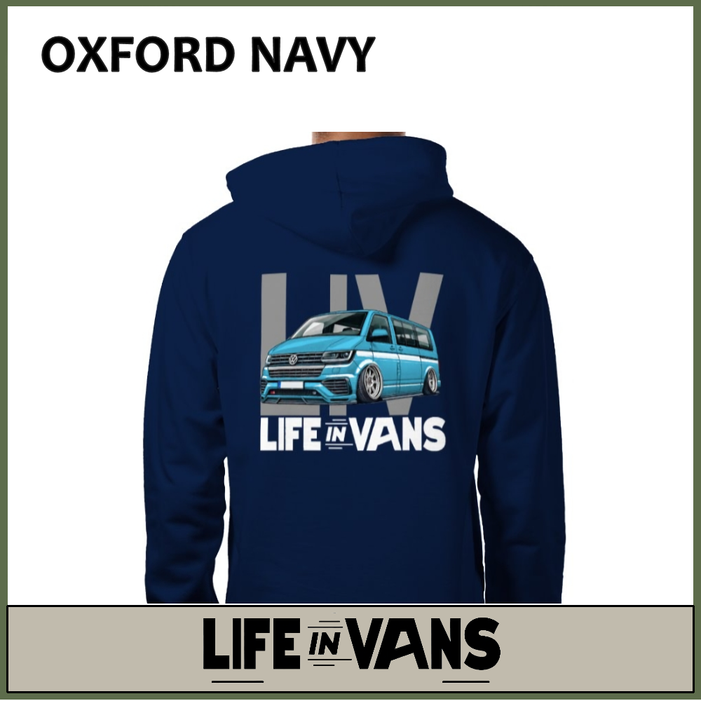 Life In Vans VW T6.1 Hoodie Style 2