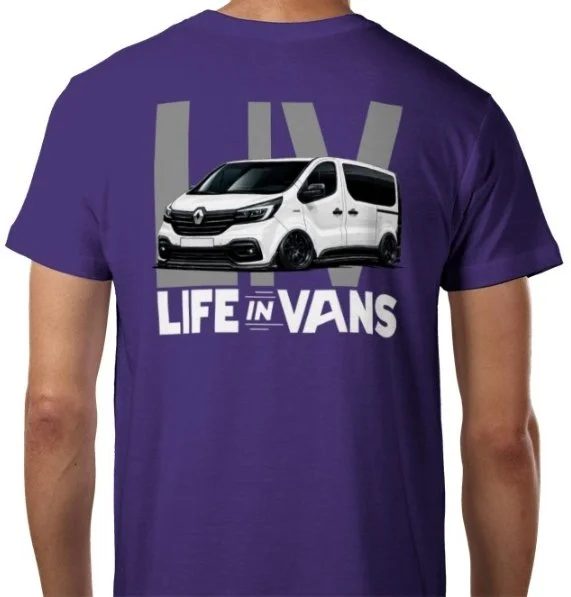 Life In Vans Renault Traffic T-shirt