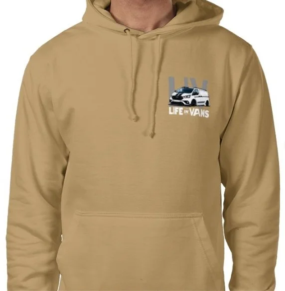 Life In Vans White Ford Transit Custom