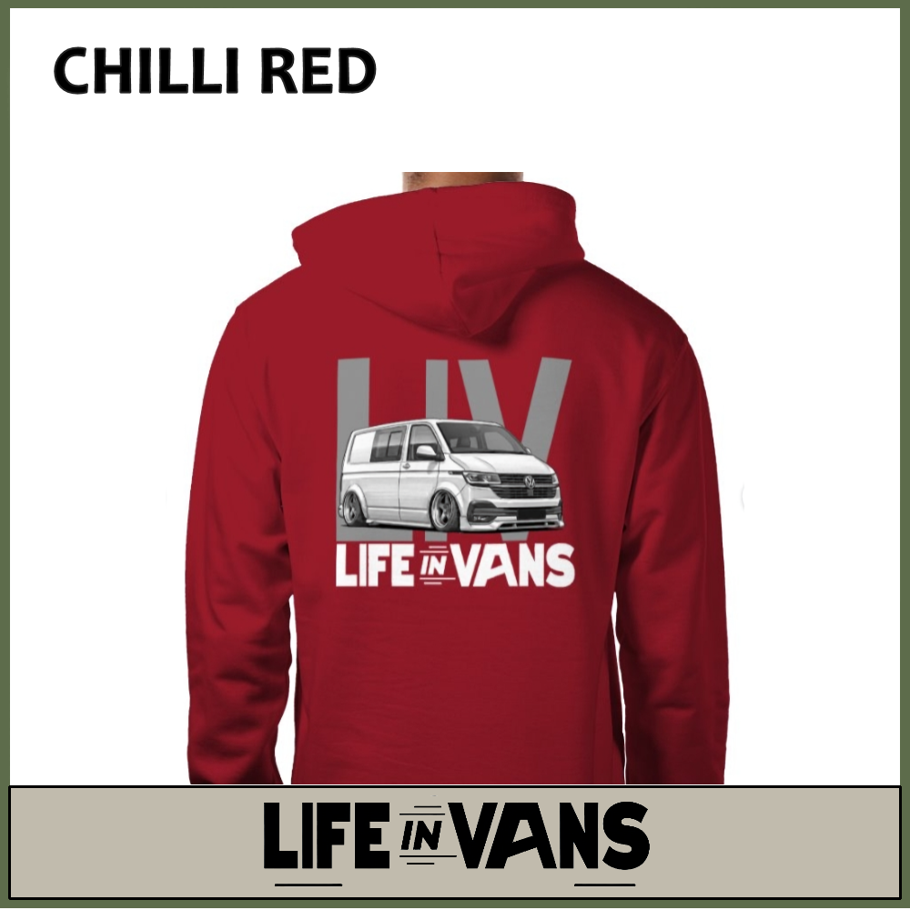 Life In Vans VW T6.1 Hoodie Style 3