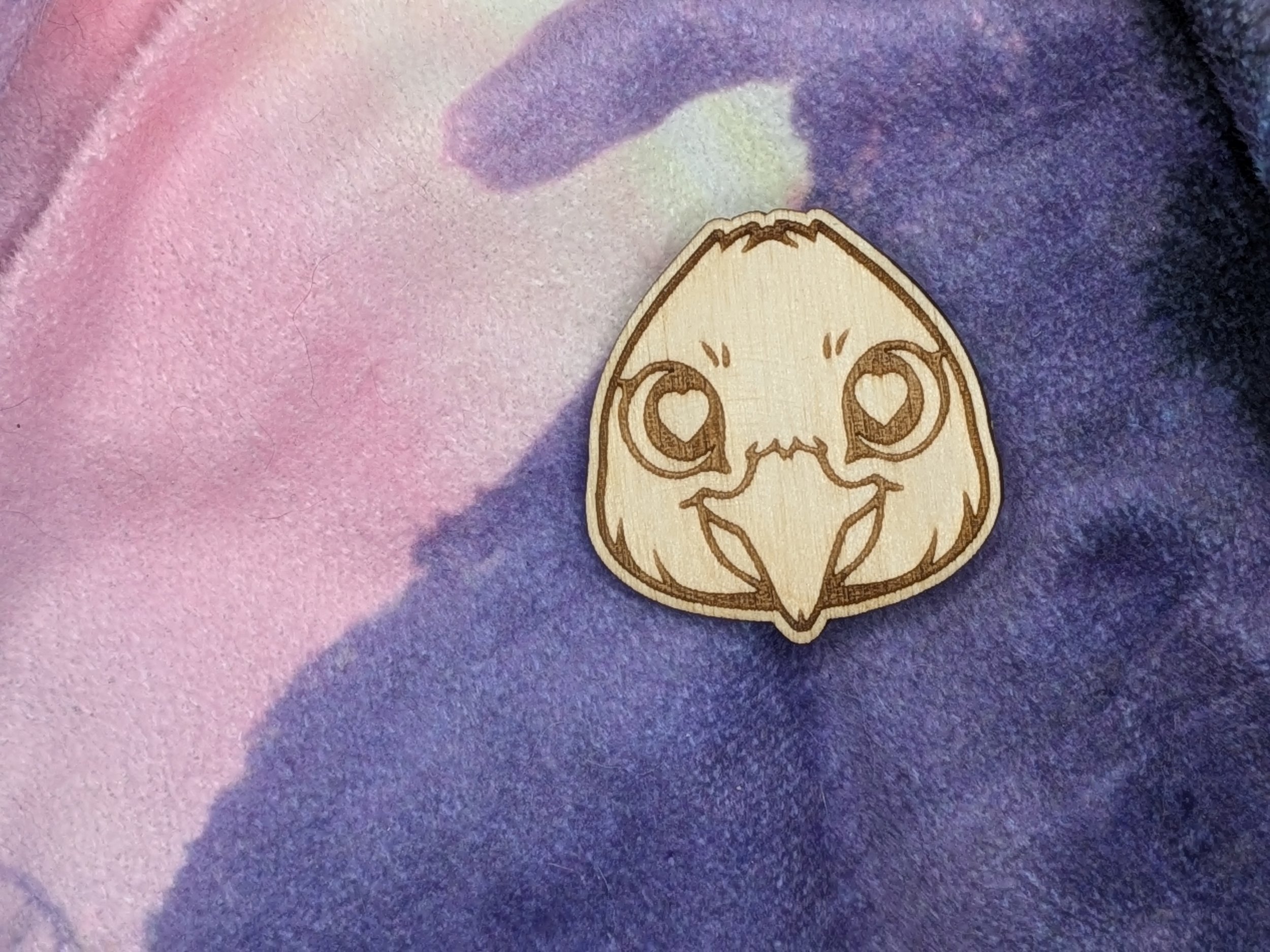 Raven Head Pin