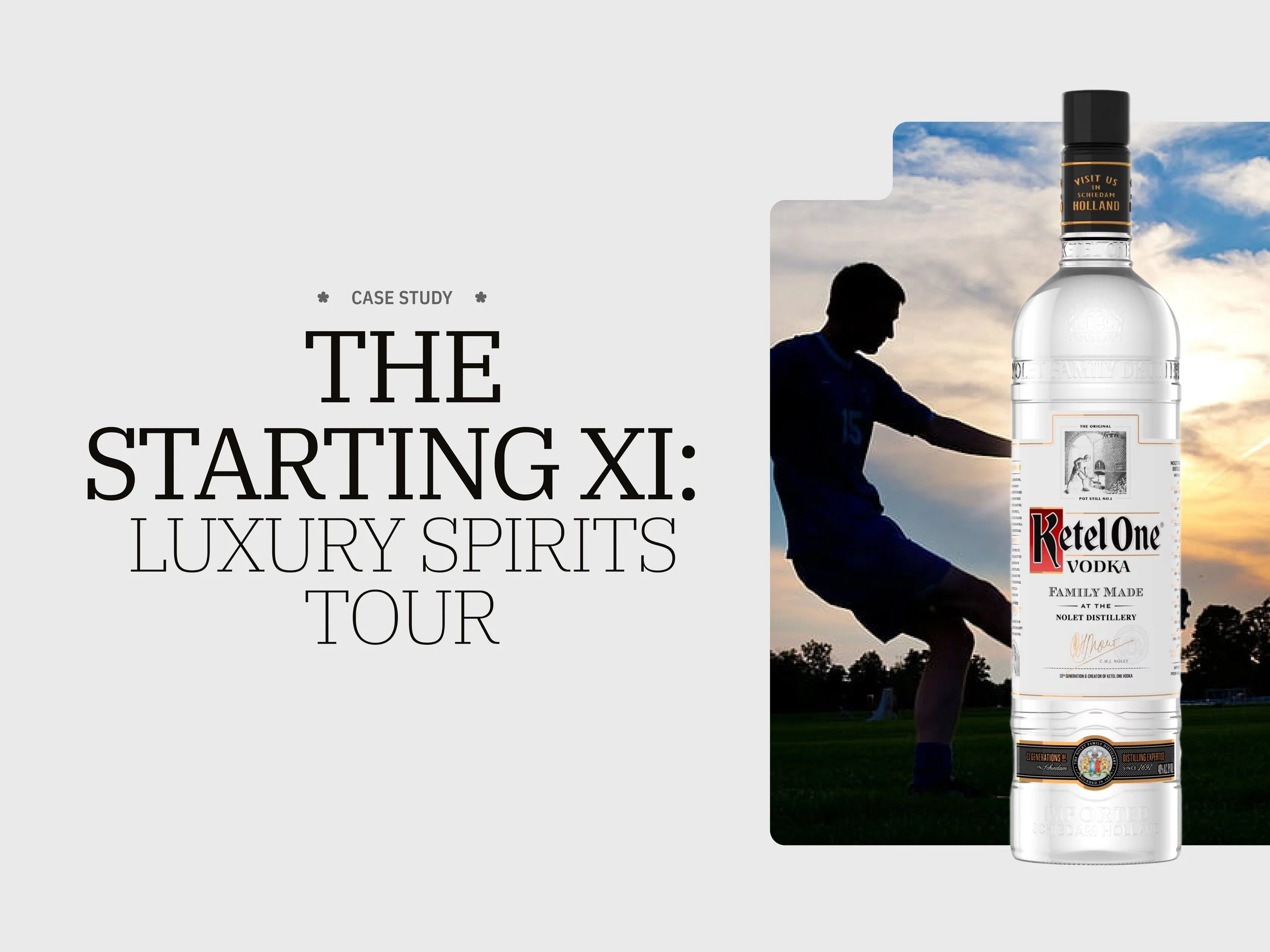 The Starting XI: Luxury Spirits Tour