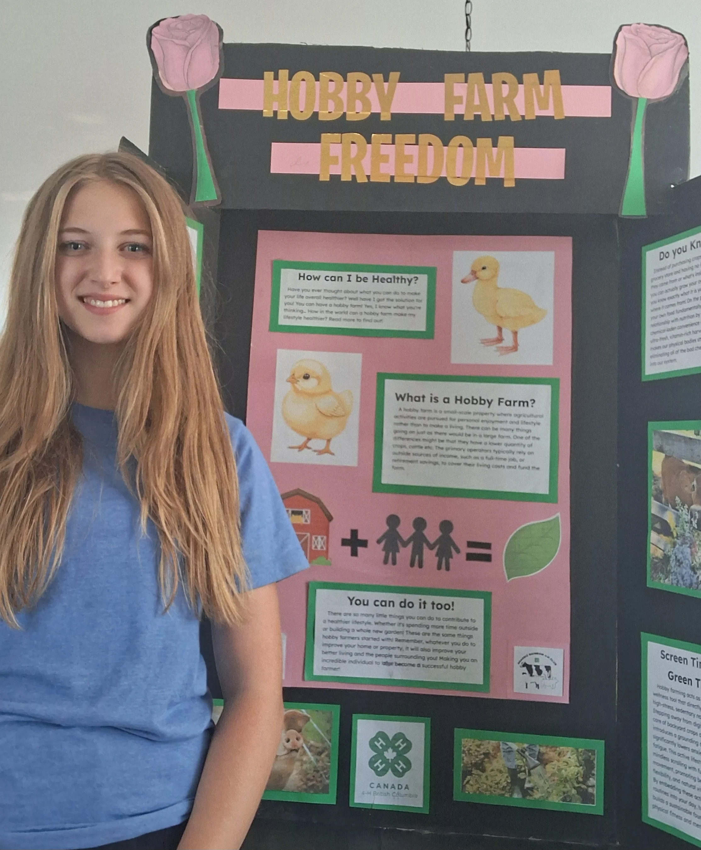 5th Place | Mariah T. - Agassiz Rainbow 4-H Club