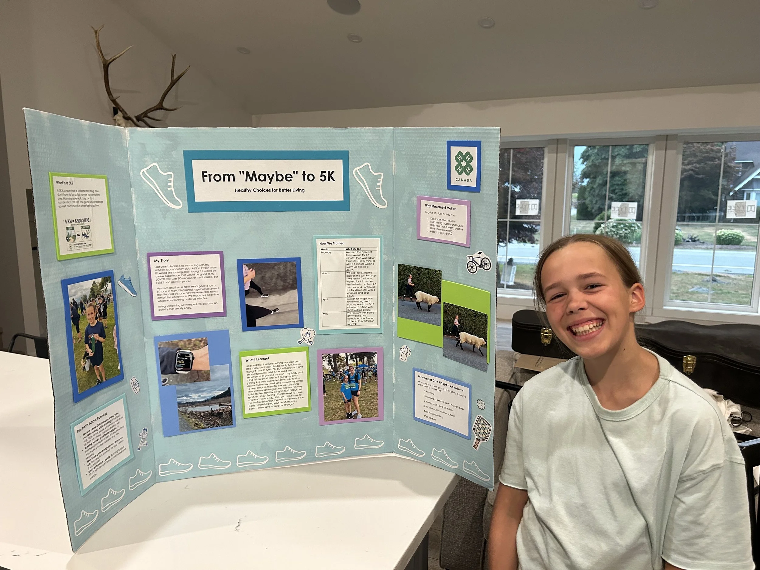 2nd Place | Norah M. - Agassiz Rainbow 4-H Club