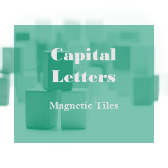 Magnetic Tiles - Capital Letters