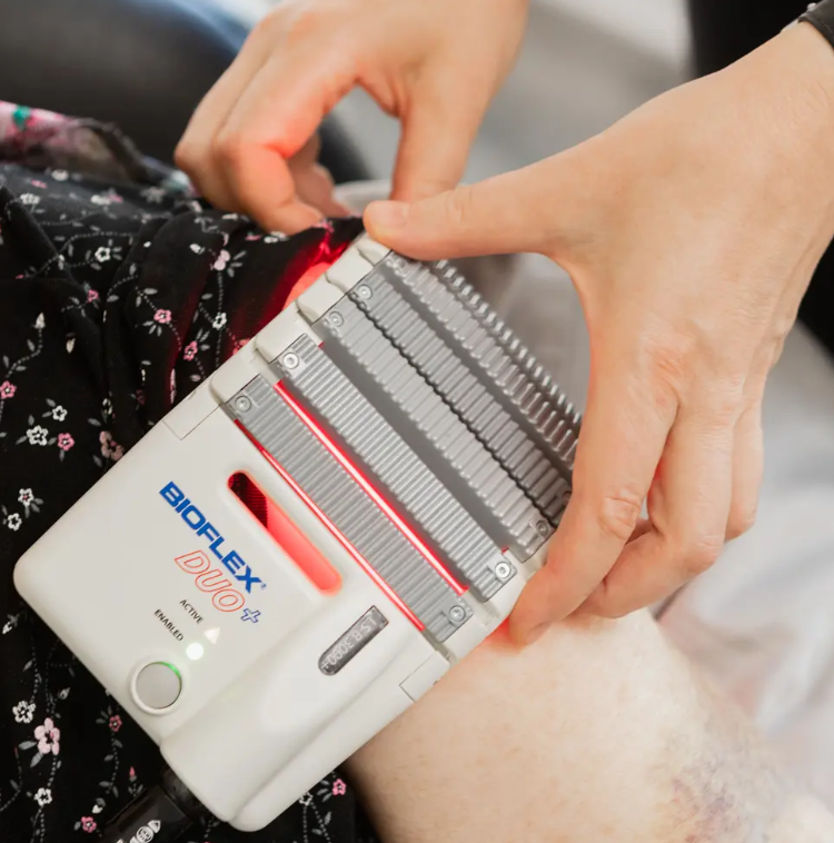 Bioflex DUO On Patients Arm