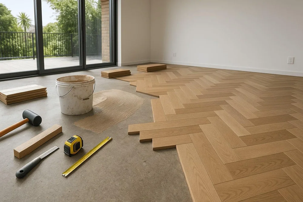 How To Lay Chevron Flooring — Abstract Timber Floors