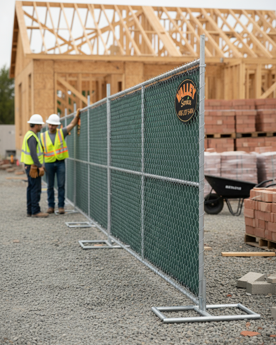 6' Privacy Screens (Green or Black) Rental | Secure & Discreet ...