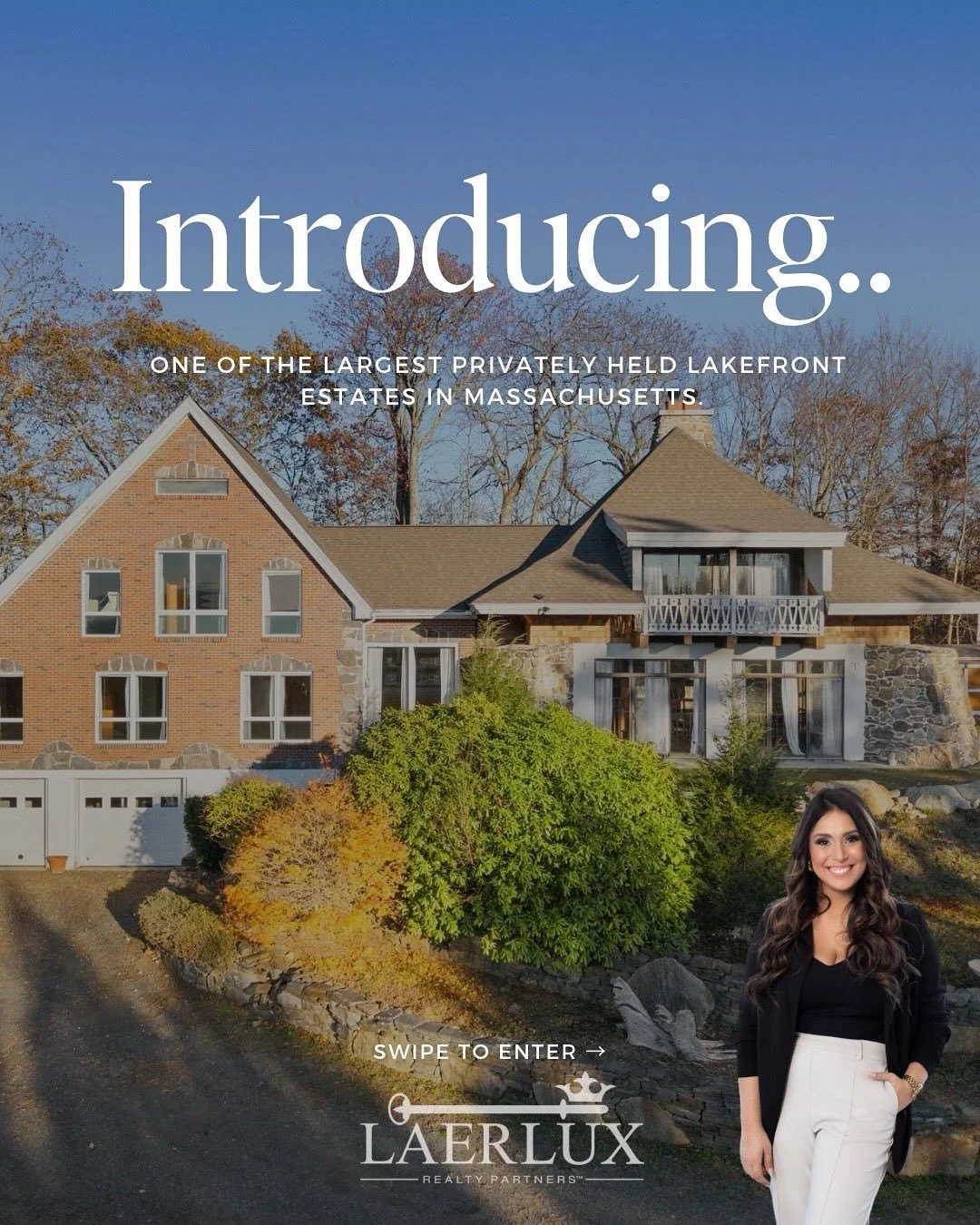 Introducing the Estate at Lyons Hill ✨

Some homes you visit.
Others you feel.

Perched at one of the highest points in town, surrounded by over 230 acres of your own land and 2,000 ft of private lake frontage &mdash; this property is truly one of a 