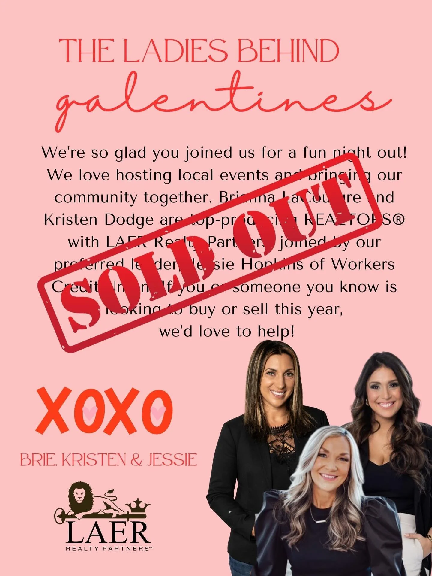 ✨ SOLD OUT ✨

Over 115+ incredible women will be joining us tomorrow night and I am honestly just blown away 🫶

What started as &ldquo;let&rsquo;s do something fun for the girls&rdquo; turned into a room FULL of powerhouse, supportive, fun, beautifu