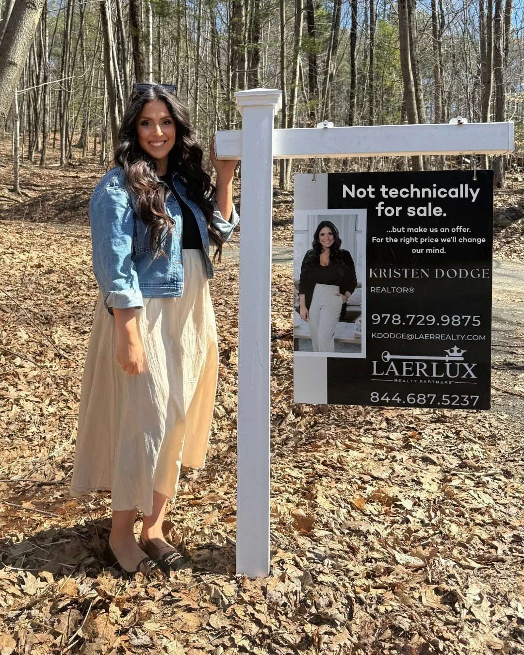 My new signs finally came in. What do you guys think?

So many people are THINKING of selling right now, I figured I'd make a sign just for them.

Every house is for sale for the right price. 🙂

- Kristen Dodge
 LAER Realty
 #1 Agent in Athol 2024
 