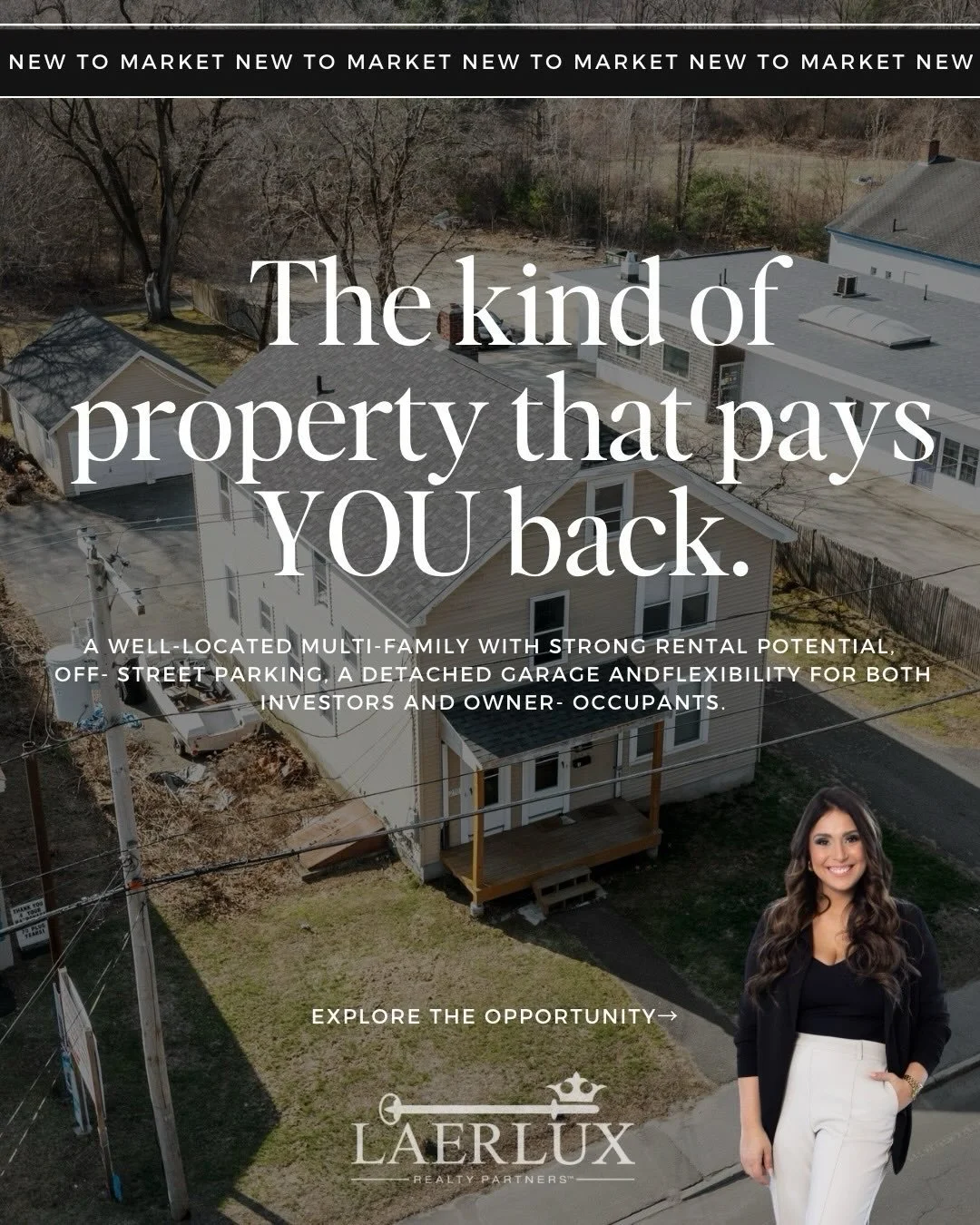 New to market ✨
If you&rsquo;ve been waiting for a smart way to get into real estate&hellip; this is it.

This multi-family gives you real flexibility from day one: ✔️ Owner-occupy or house hack with one unit vacant ✔️ Immediate income with long-term
