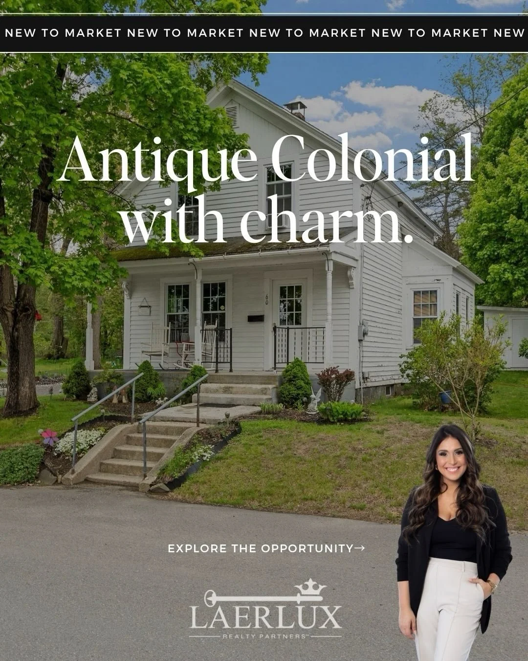 INTRODUCING✨
📍60 West Chestnut Street | Athol, MA

Classic New England charm, a quiet dead-end street, and a layout designed for everyday living.

Built in 1904, this three-bedroom home blends character with functionality &mdash; featuring hardwood 