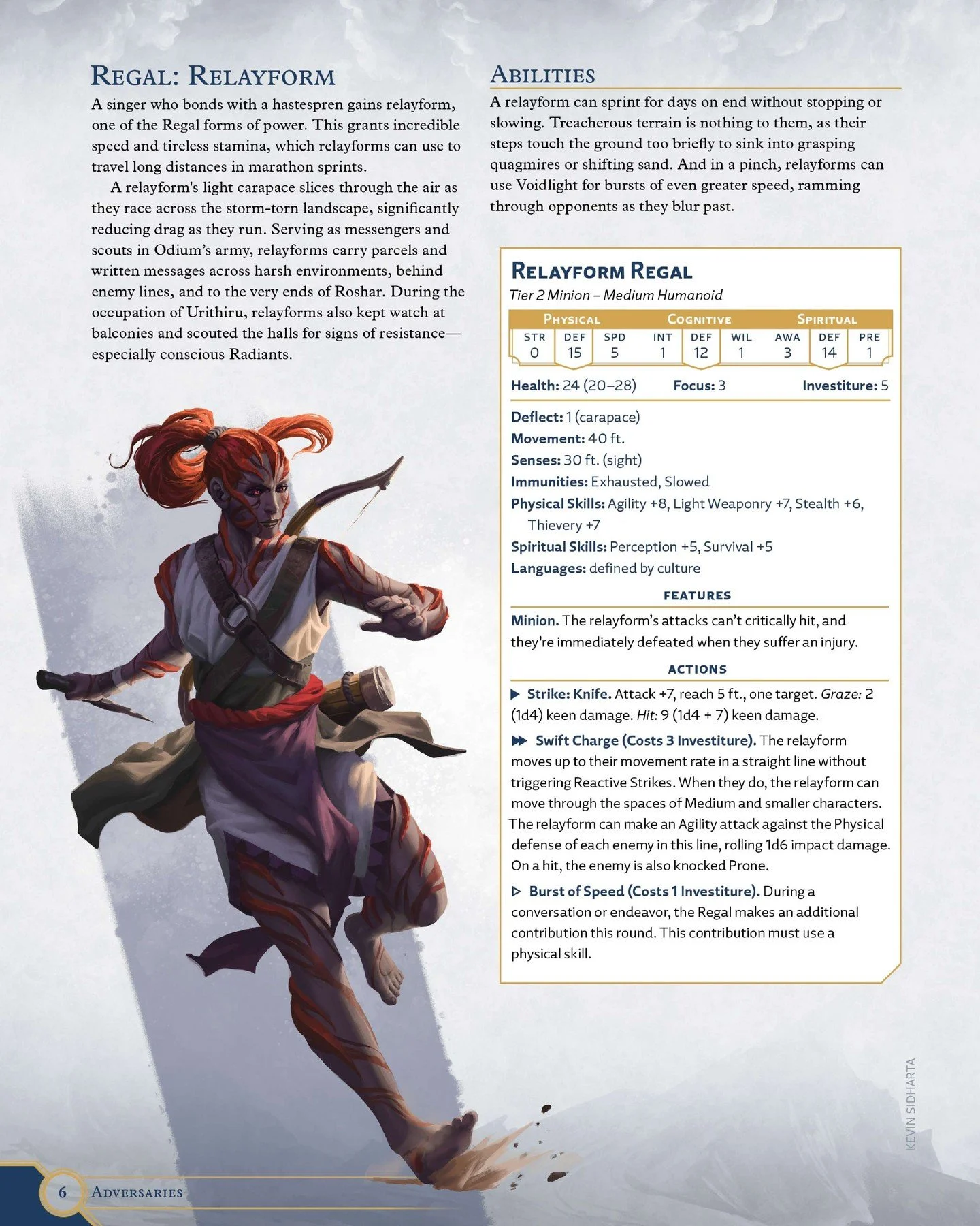 Advanced Adversaries, Stormlight Scenarios, and Speak the Words are now available on DriveThruRPG!

Stormlight Scenarios includes seven easy-to-run adventures in tiers 1, 2, and 3 of the RPG!  Each scenario is balanced for four player characters to c