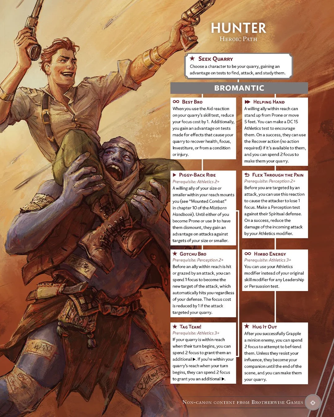 Happy (almost) Valentine's Day! This year, we are putting the spotlight on platonic friendship! Because sometimes your fellow adventurer is more than a traveling companion or friend. Sometimes they're a bro.

Art by @lamaery_in_the_cosmere