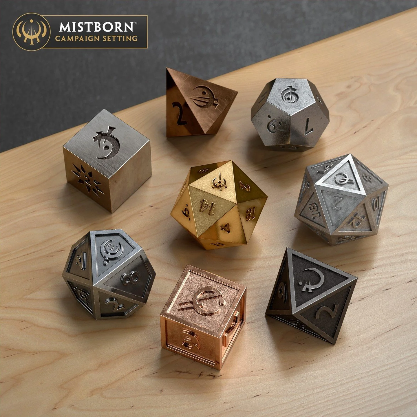 Last call for the Mistborn Backerkit! The Backerkit campaign for Mistborn items for the Cosmere RPG ends on Monday, March 2nd. Fulfillment is estimated to begin in September! 🪙