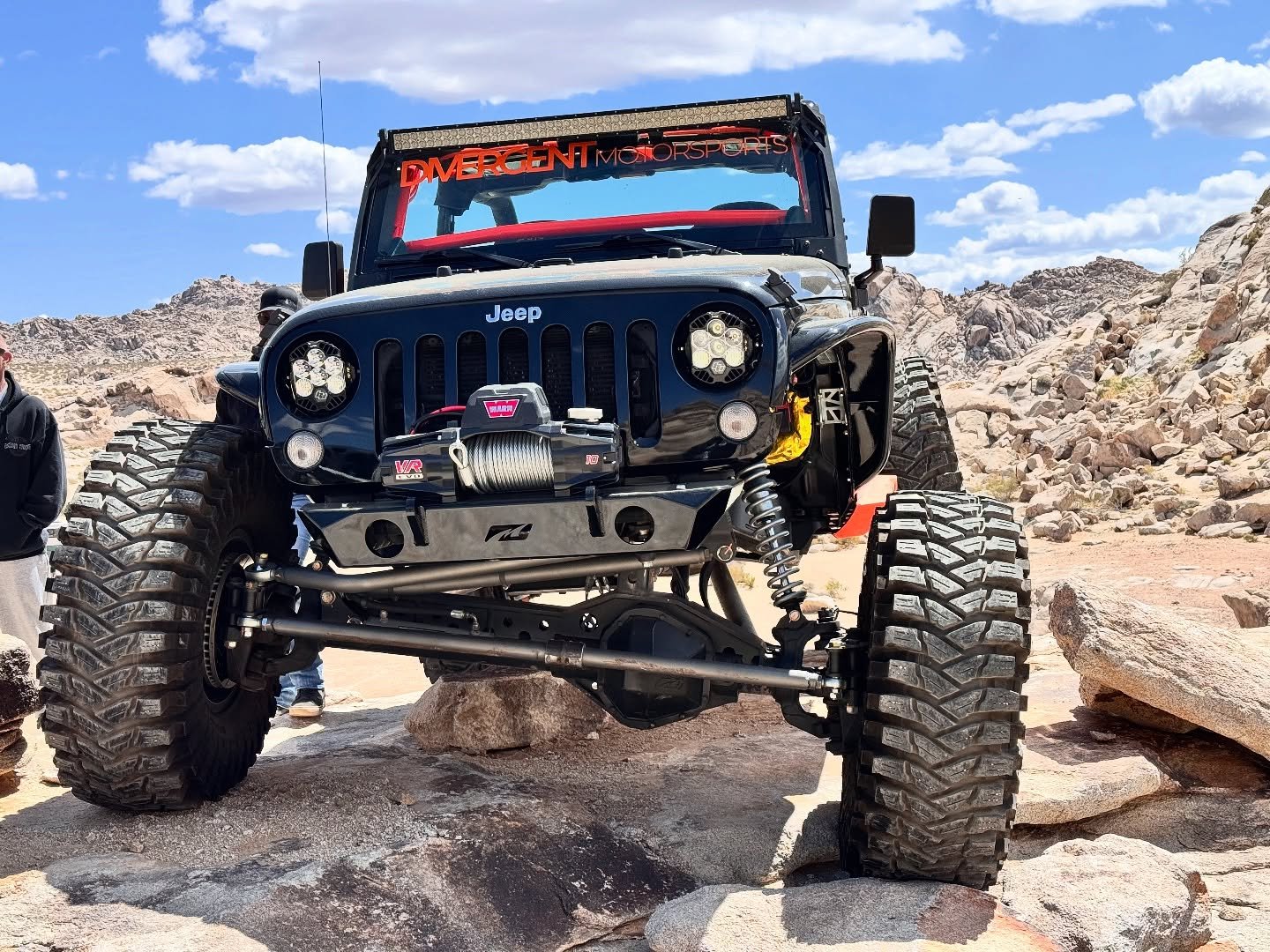 @danberry6022 really putting his build to the test this weekend!