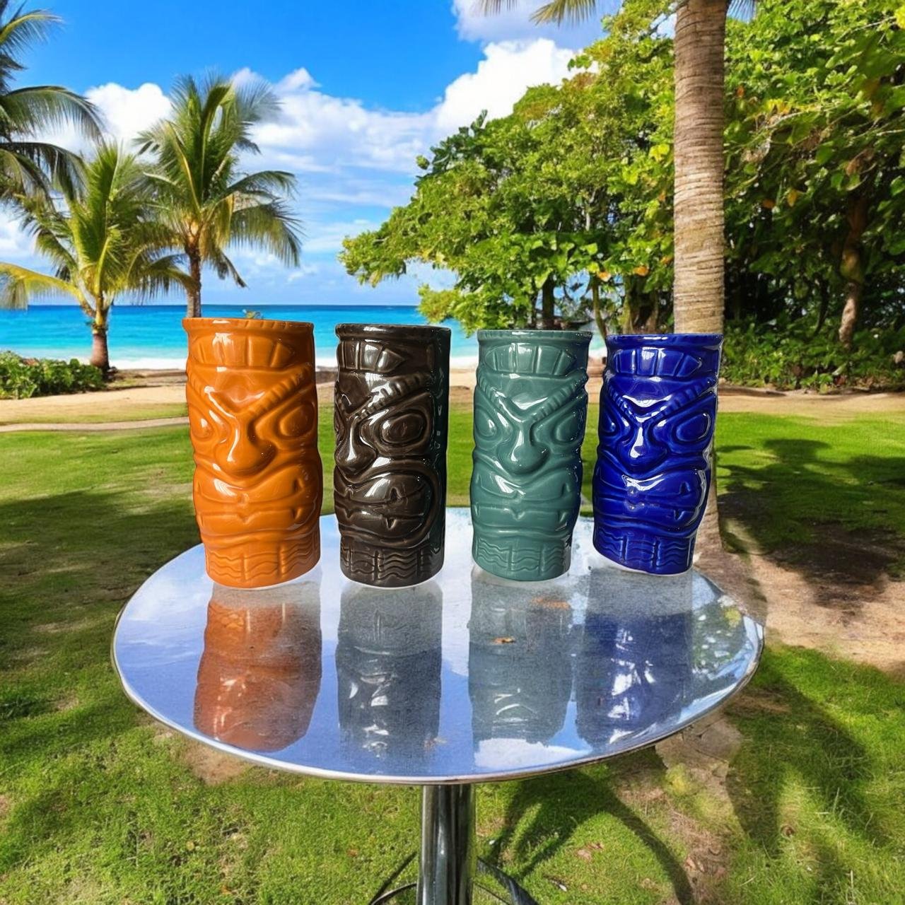 Vaso de Cerámica "Tiki"