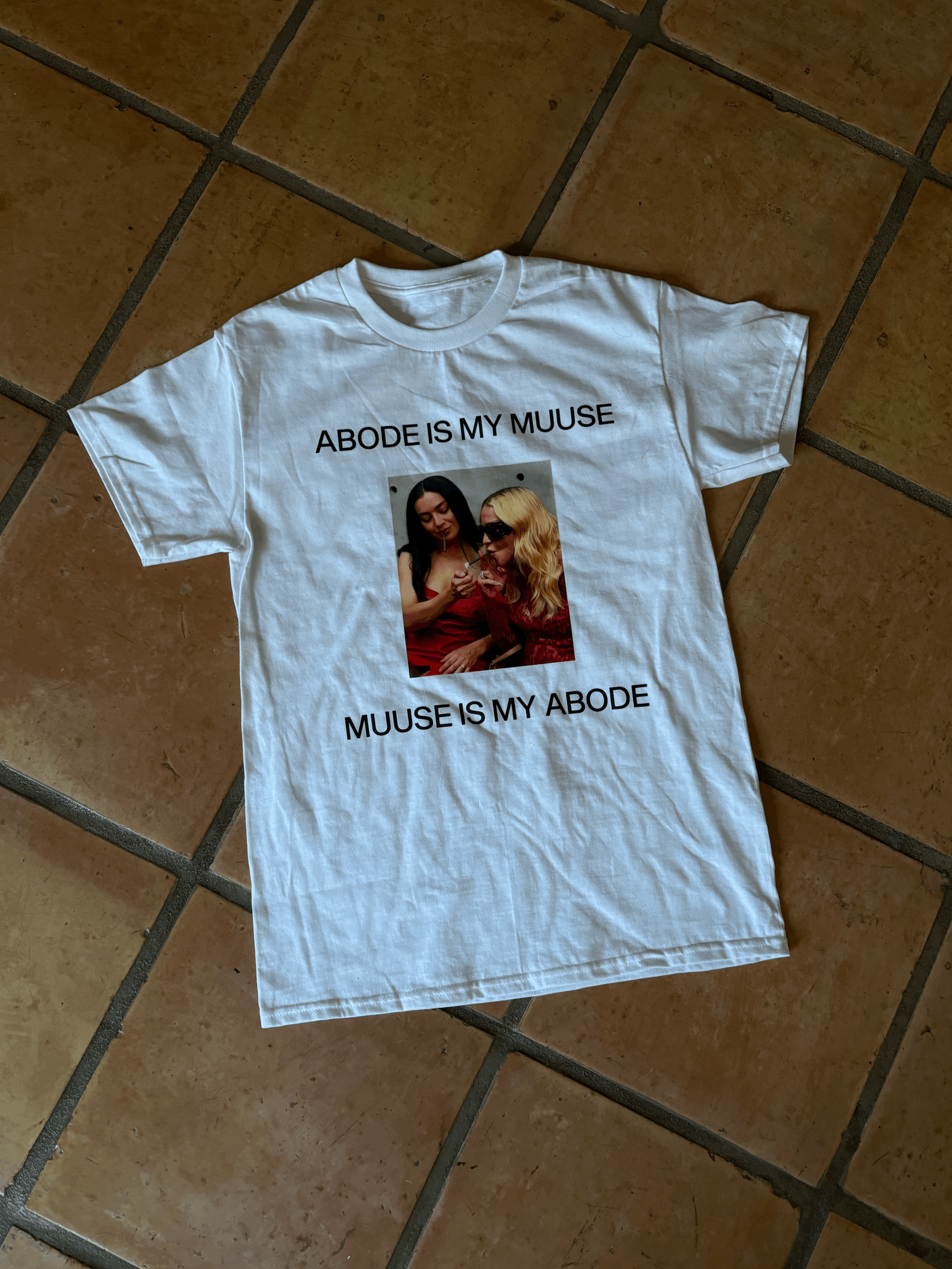 The ABODE x MUUSE T-shirt