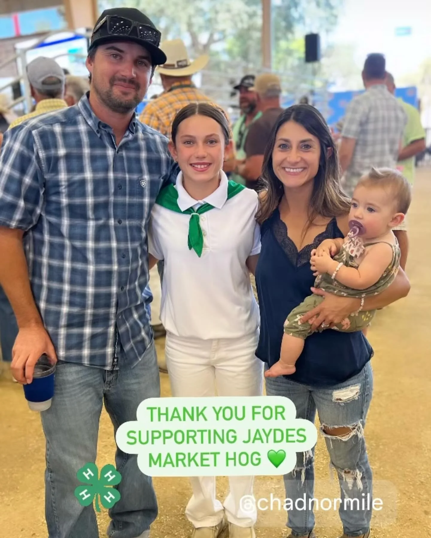 We bought a market hog! We love helping out the youth in our community. #californiamidstatefair #4h