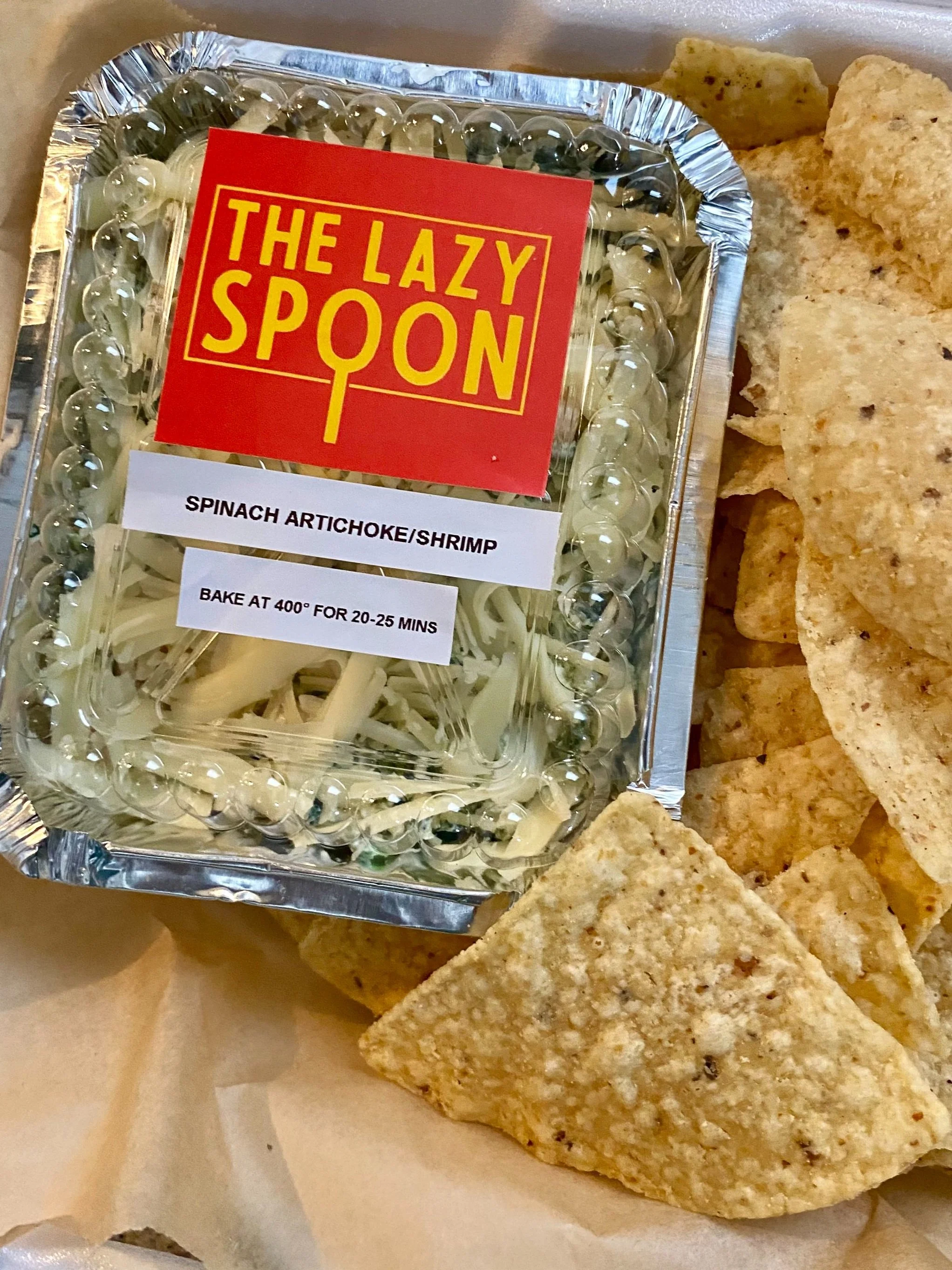 Spinach Artichoke and Shrimp Dip