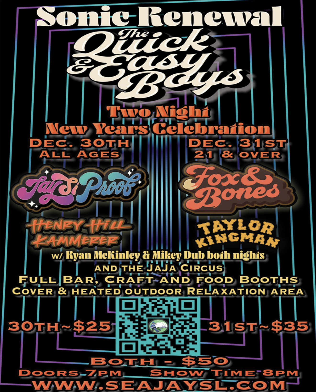 Sonic Renewal: Two Night New Years Celebration!