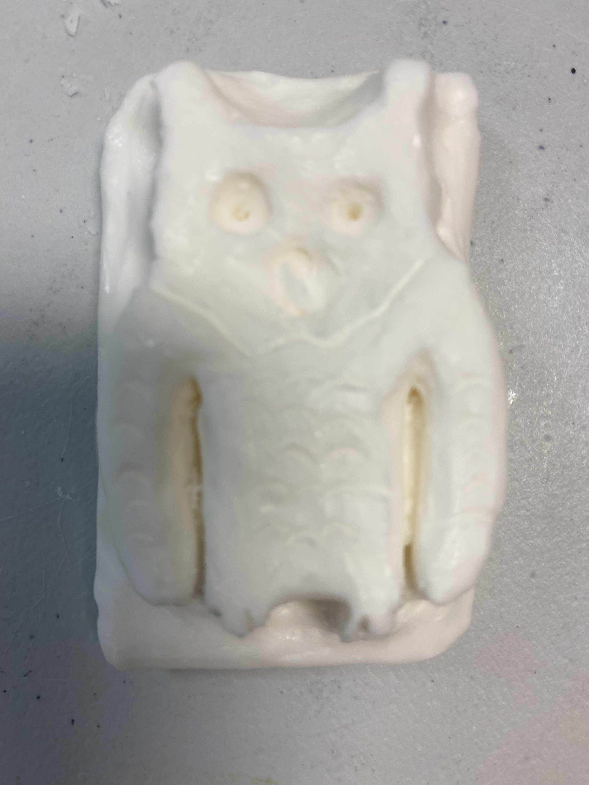 Owl Soap Carving