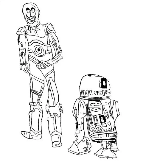 R2-D2 and C-3PO 6/29/18