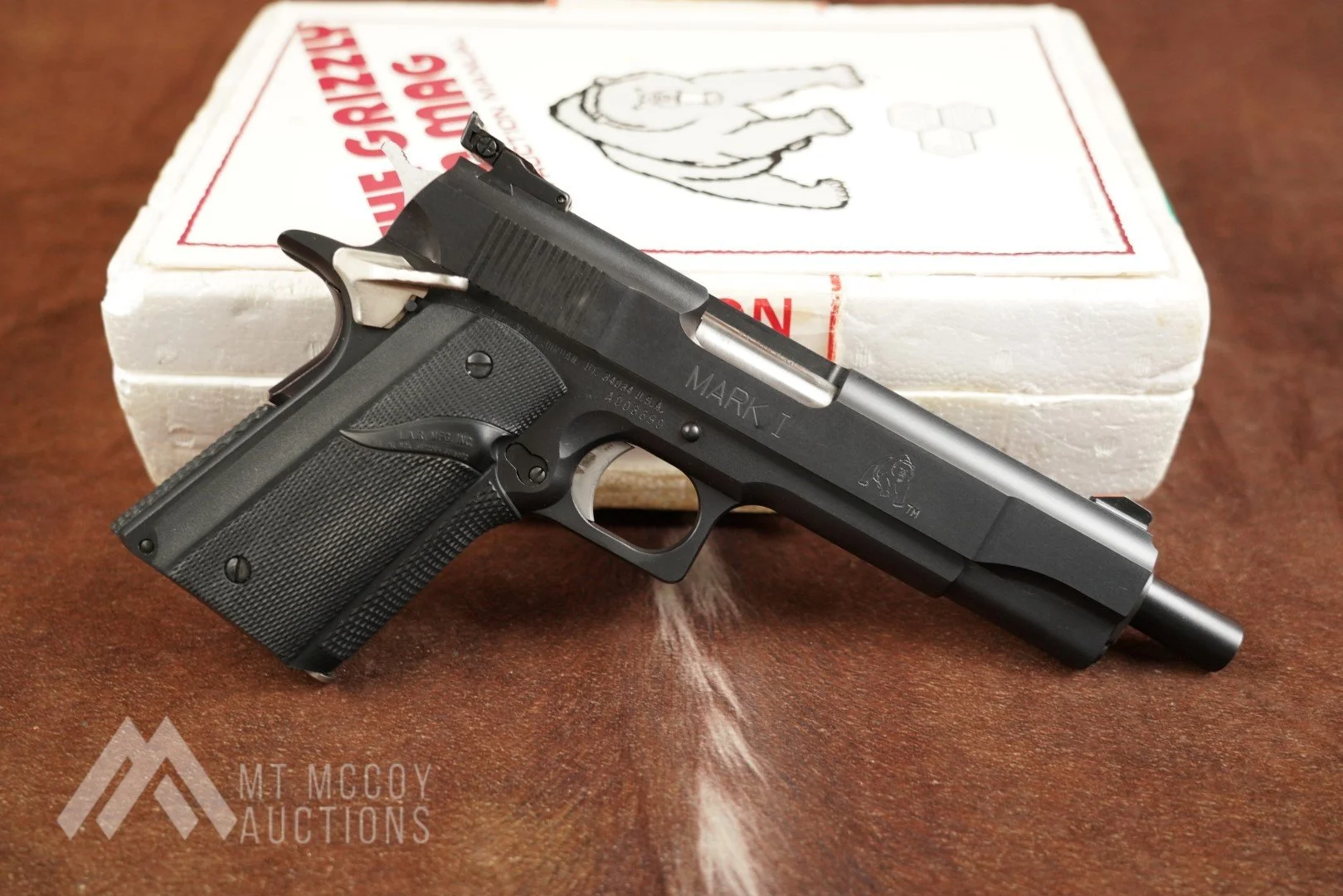 01 L.A.R. Grizzly Mark I — .45 Win Mag 6.5” Semi-Auto Pistol | Mt. McCoy Auctions.jpg
