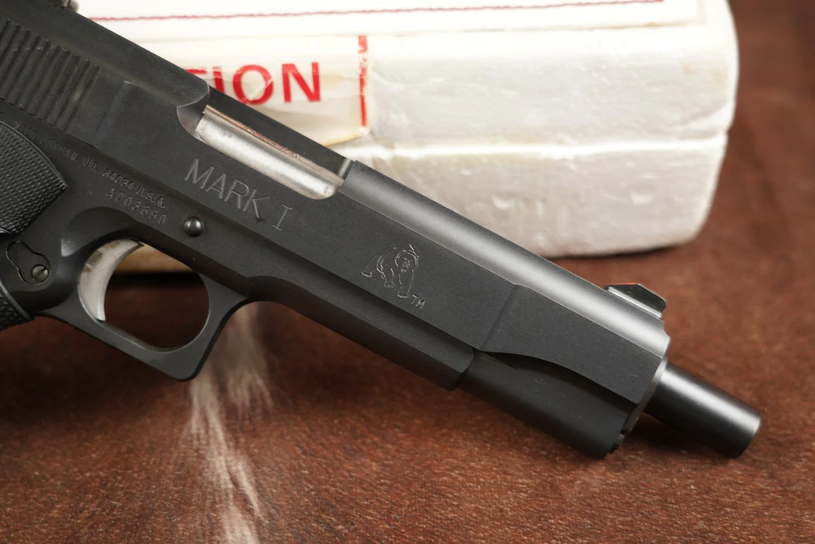 09 L.A.R. Grizzly Mark I — .45 Win Mag 6.5” Semi-Auto Pistol | Mt. McCoy Auctions.JPG