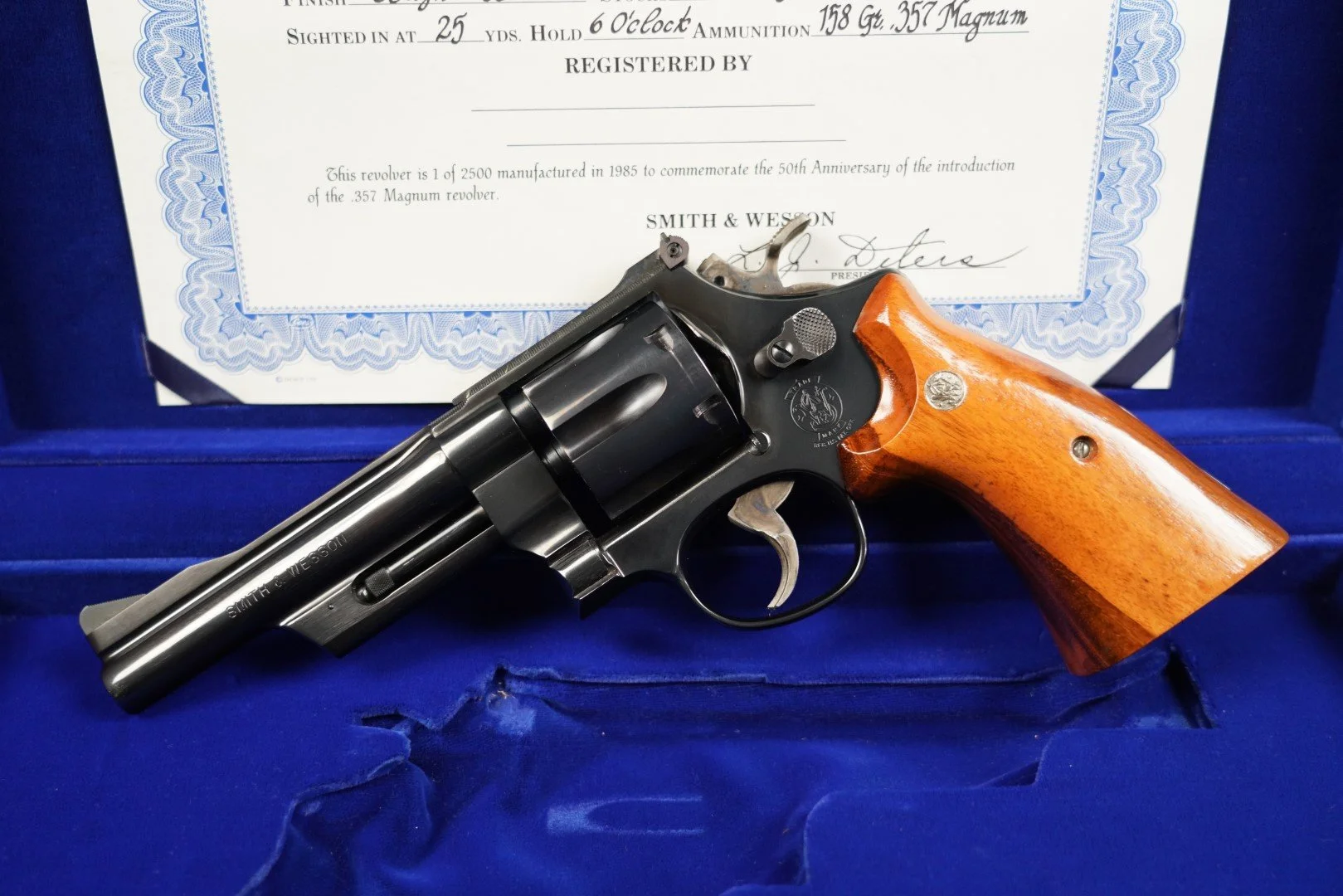 02 Smith & Wesson Model 27-3 50th Anniversary .357 Magnum.JPG
