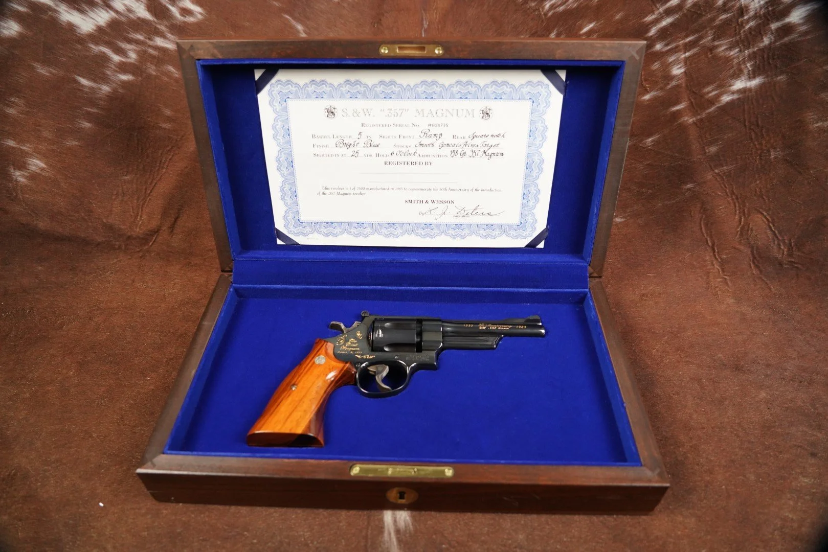 19 Smith & Wesson Model 27-3 50th Anniversary .357 Magnum.JPG