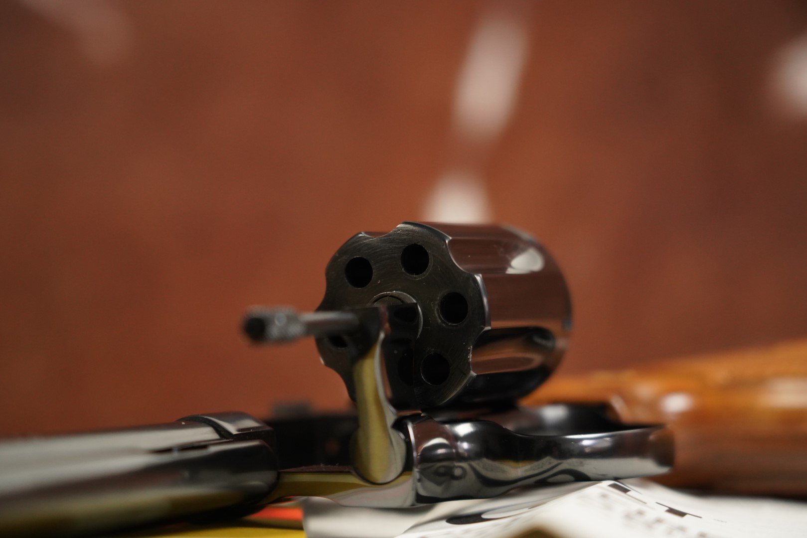 16 Colt Model Diamondback D5160 .22 LR 6%22 Blued Double Action Single Action Revolver & Box, MFD 1985.JPG