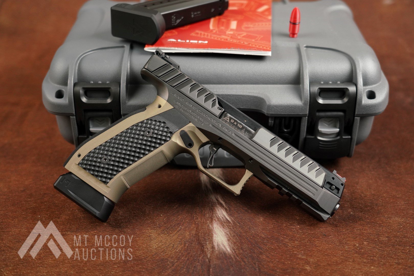 Laugo Arms Alien — 9mm 4.8” Single-Action Semi-Automatic Pistol (2021)
