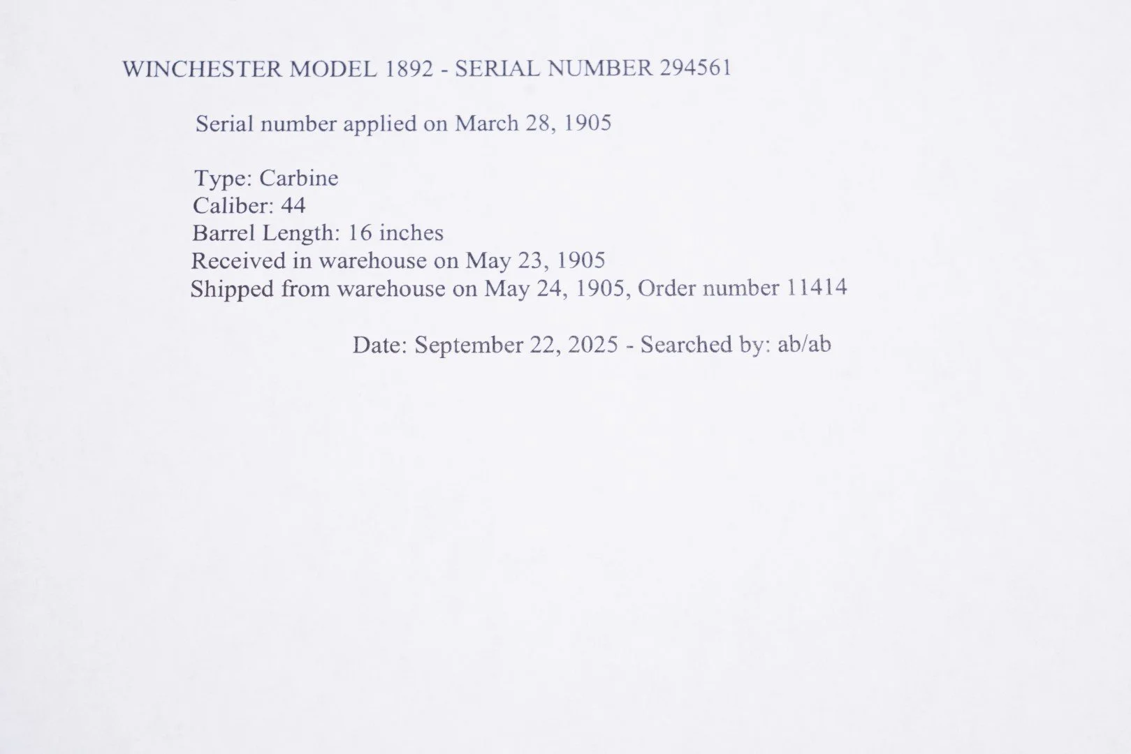 17 Winchester Model 1892 Saddle Ring Carbine .44 WCF 16%22 SRC Lever Rifle C&R.JPG