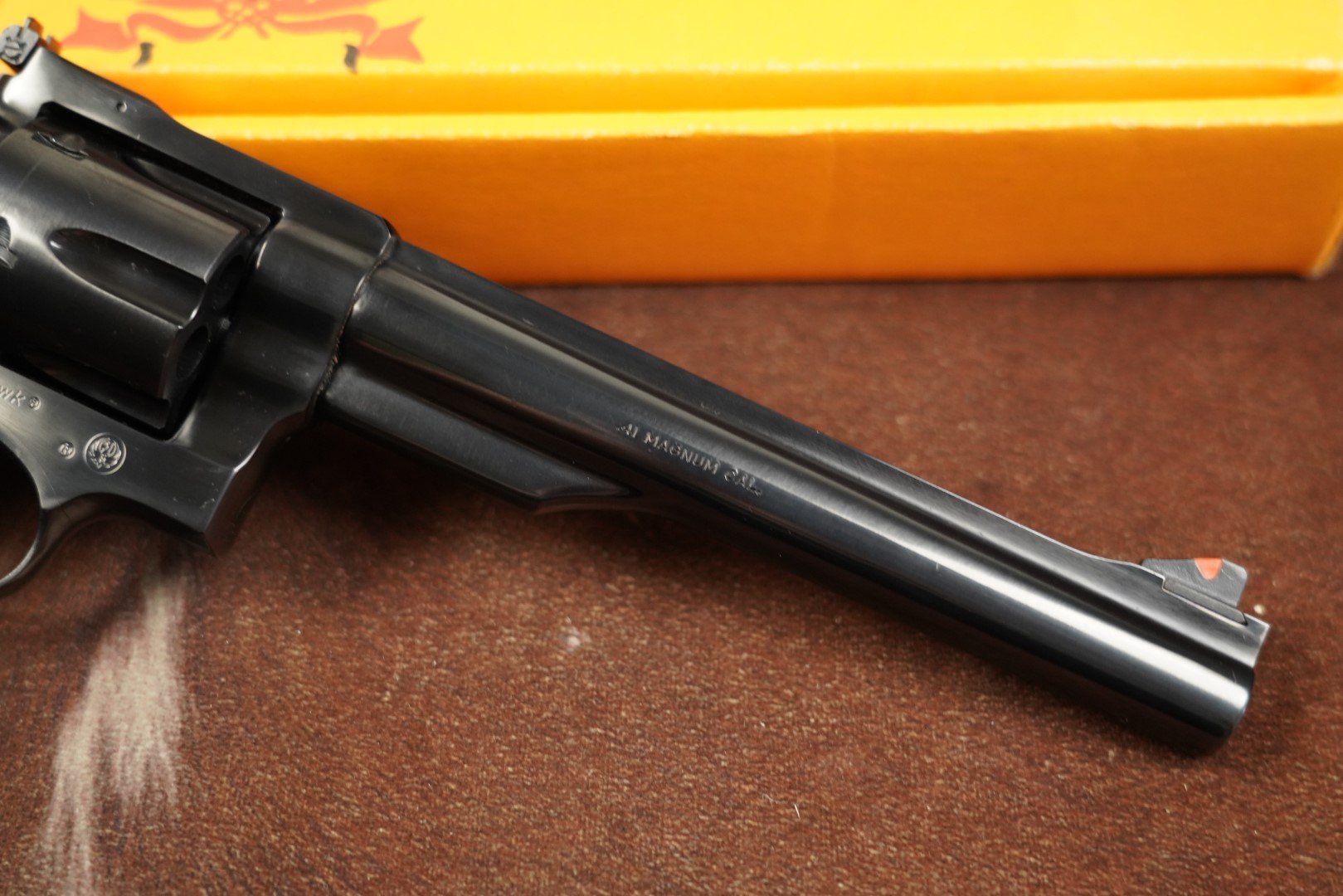 09 Ruger Redhawk Model 05018 .41 Rem Mag 7.5” SA DA 6 Shot Revolver 1985.JPG