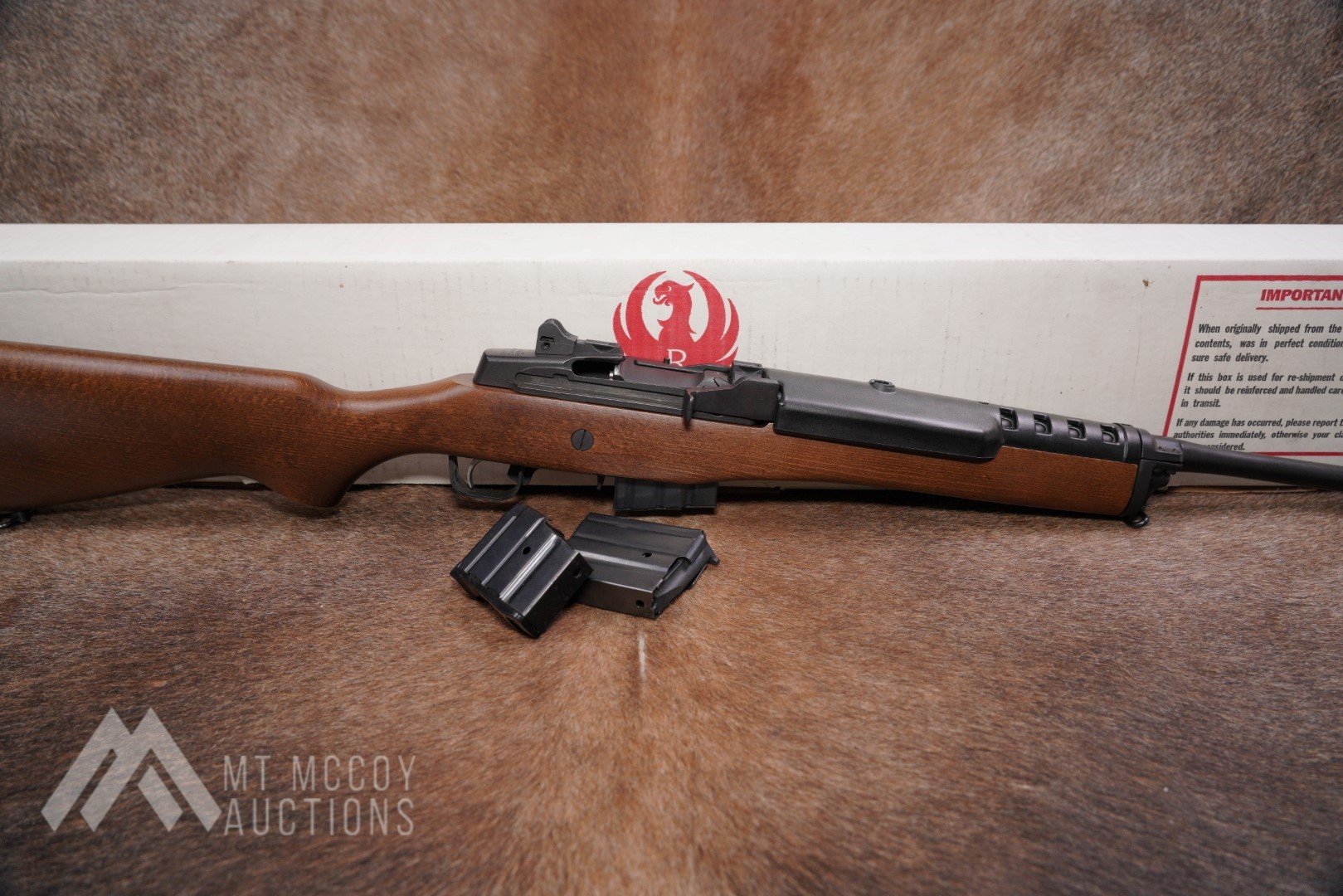 01 Ruger Mini-14 Ranch Rifle #05801 .223 Rem 18.5” Semi-Auto 3 Mags Box 2008.JPG