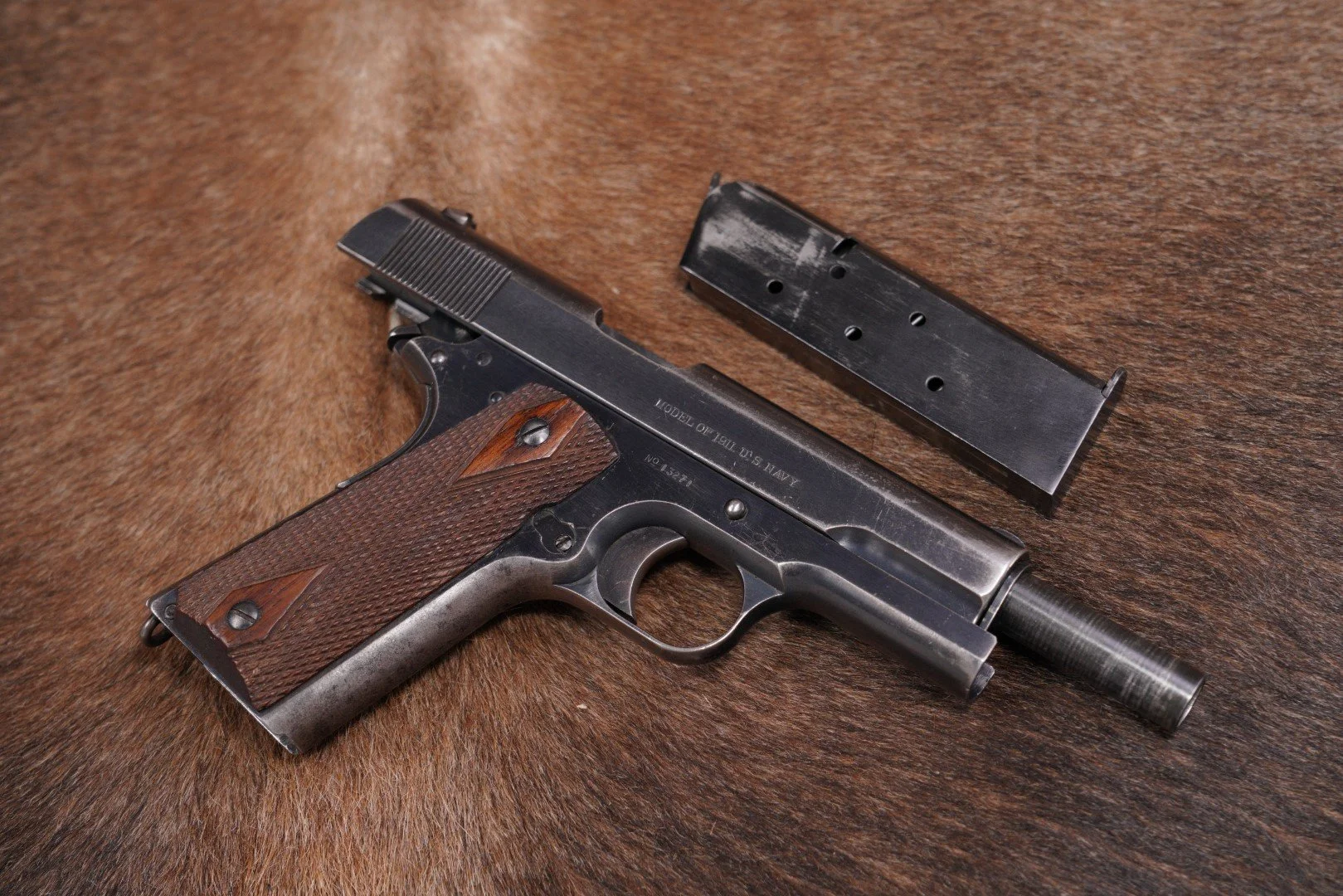 08 WWI Colt Model of 1911 U.S. Navy .45 ACP 5%22 Semi-Automatic Pistol 1912 C&R.JPG