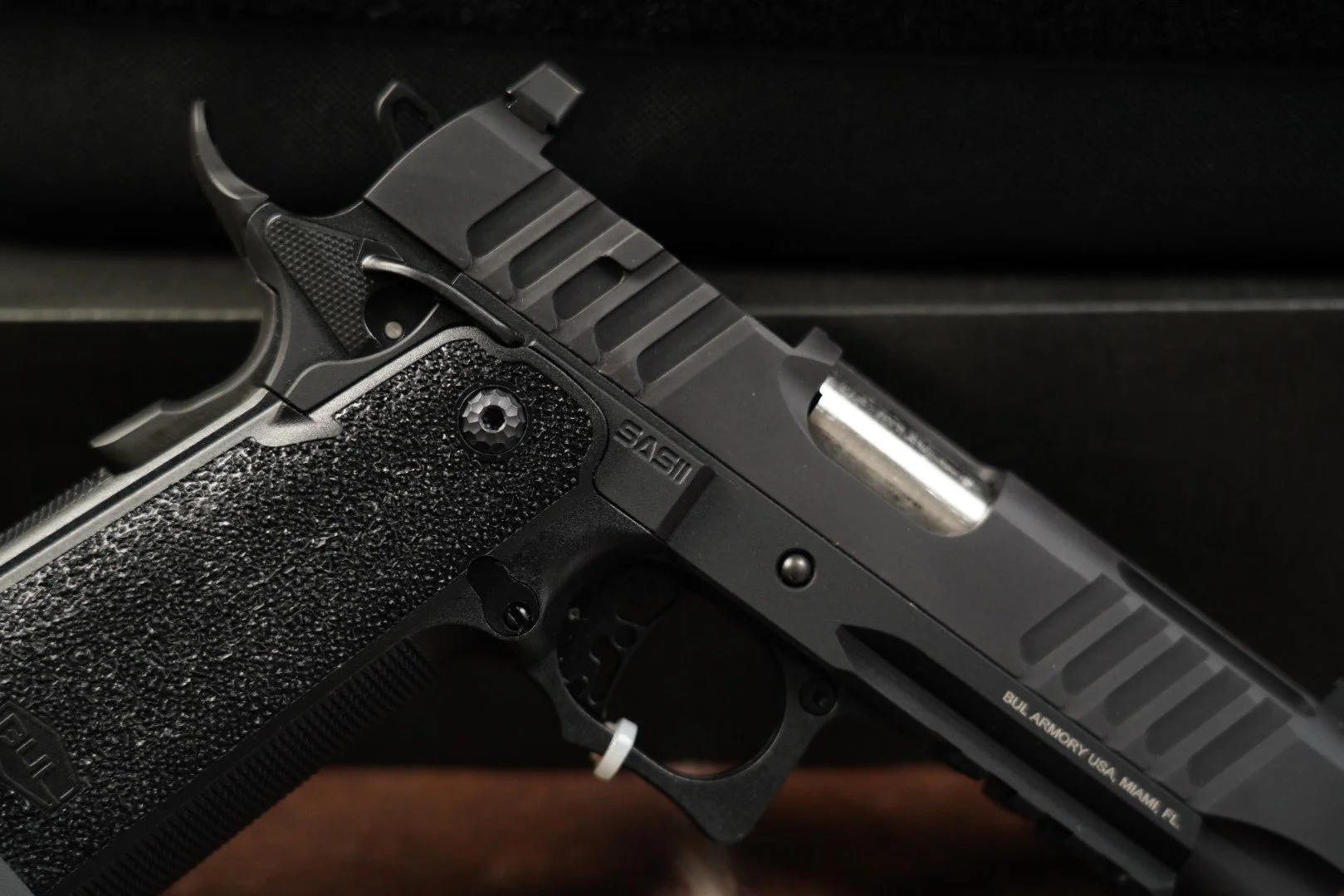 08 BUL Armory Model SAS II EDC 9mm 4.25%22 2011 Double Stack 1911.JPG