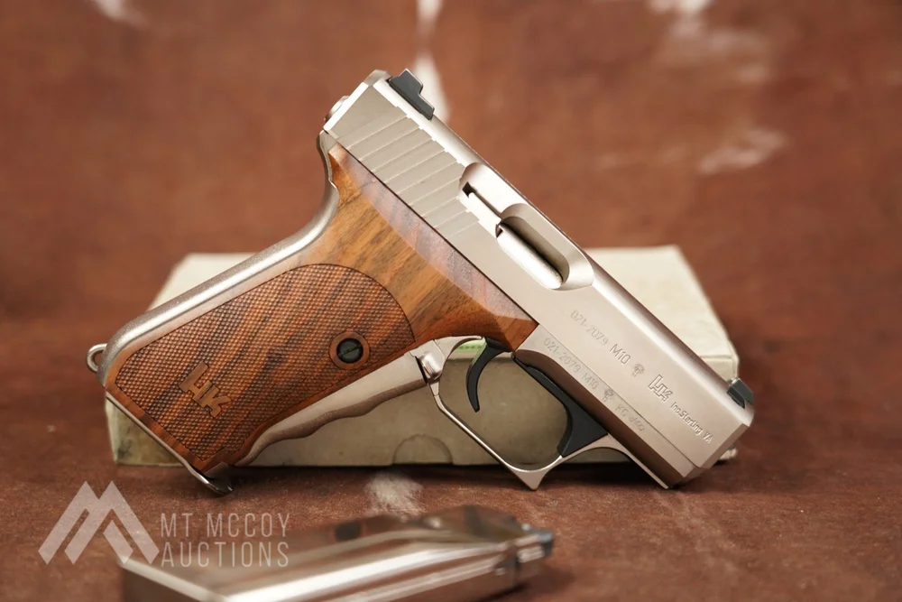 Heckler & Koch P7M10 — .40 S&W Gas-Delayed Semi-Automatic Pistol (1992 ...