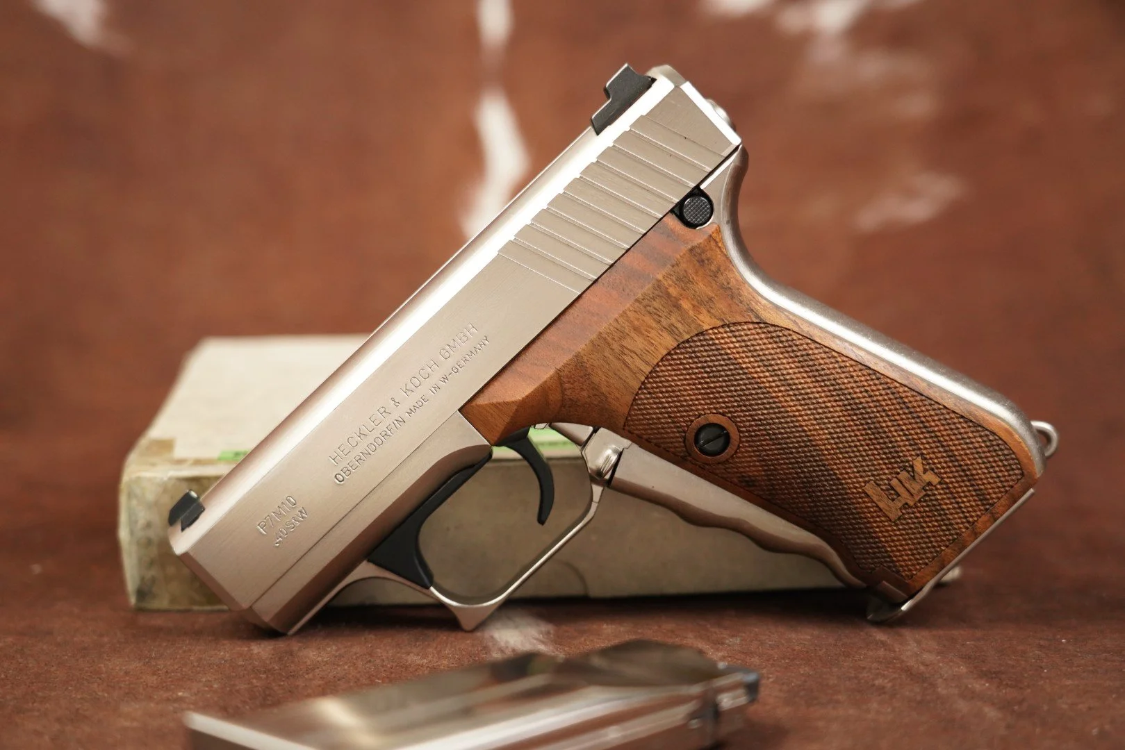 Heckler & Koch P7M10 — .40 S&W Gas-Delayed Semi-Automatic Pistol (1992 ...