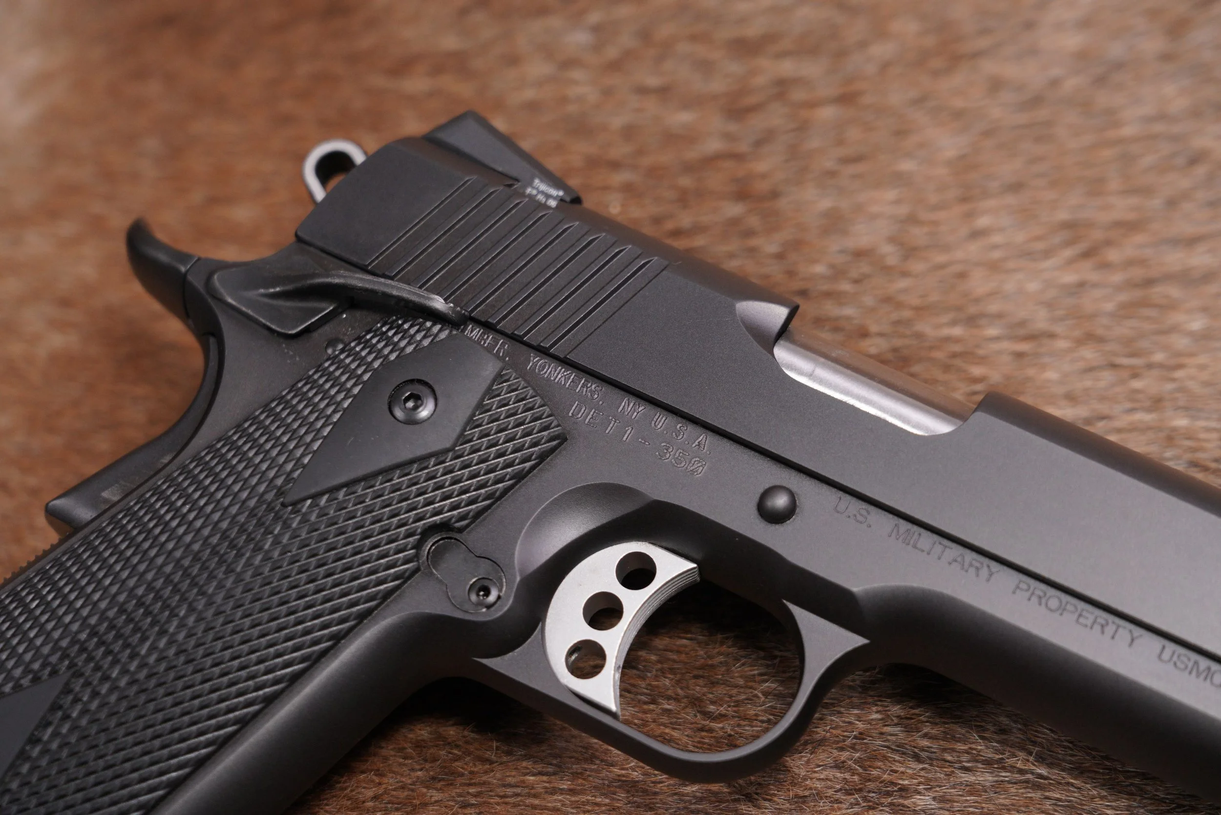 05 USMC Property MCSOCOM DET1 Kimber Interim CQB 1911 .45 ACP Semi-Auto Pistol.JPG