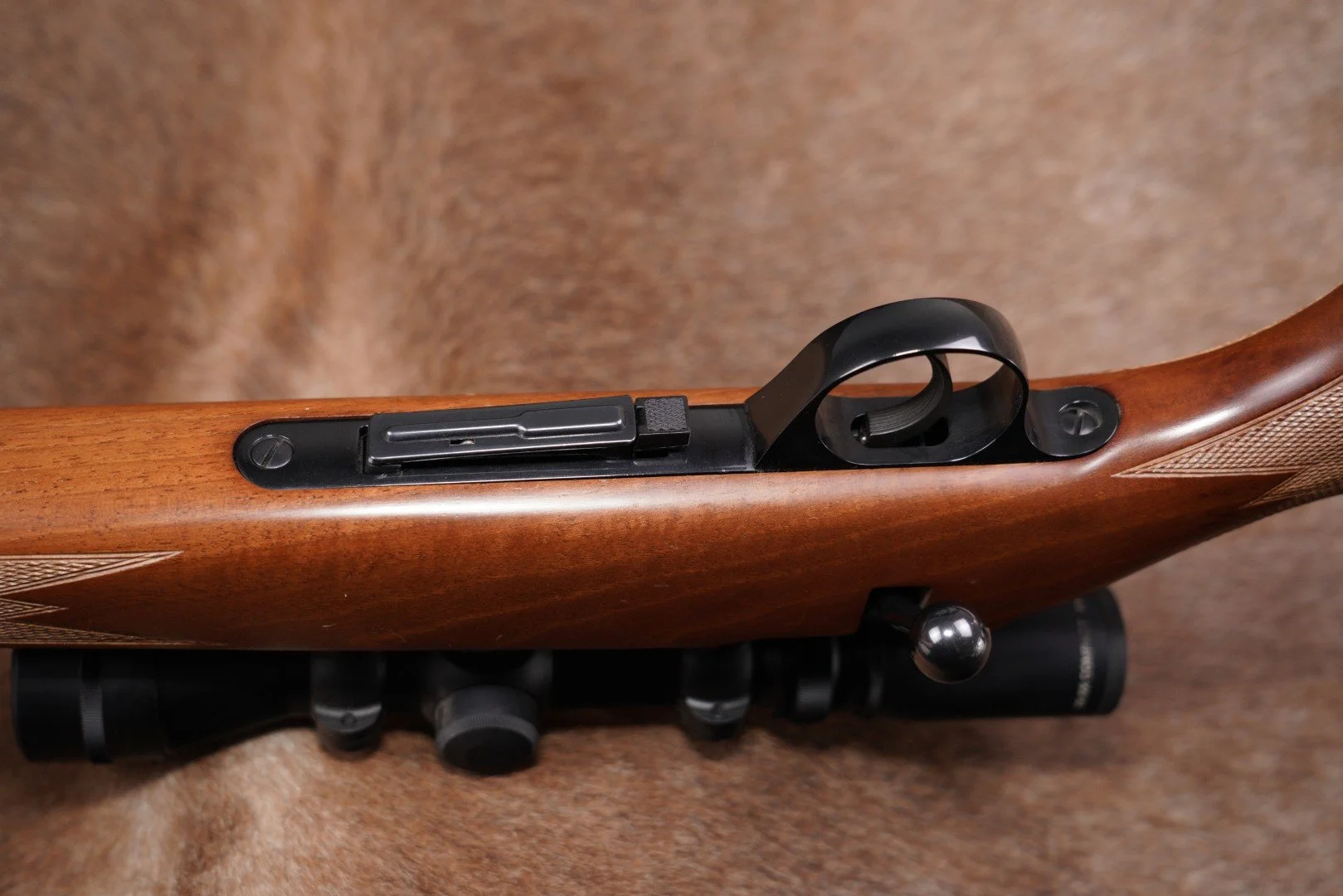06 Anschutz Model 1730 .22 Hornet 23.5%22 Bolt Action Rifle with Burris Scope 1997.JPG