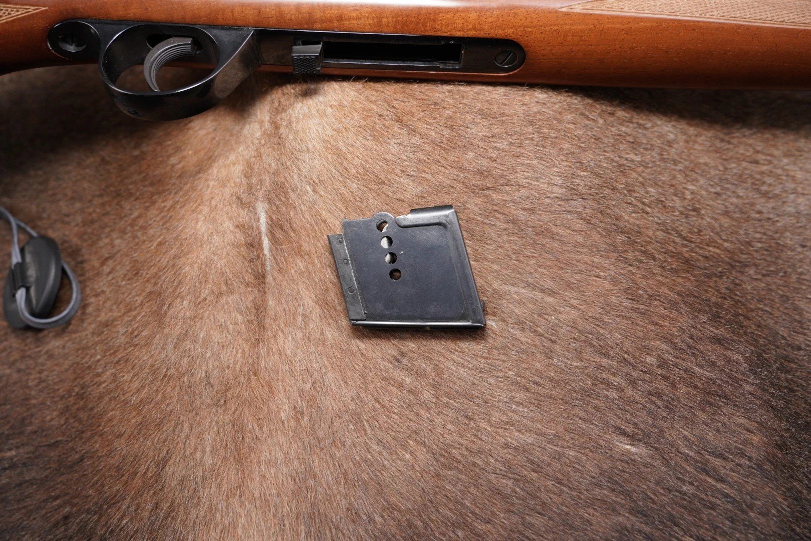 11 Anschutz Model 1730 .22 Hornet 23.5%22 Bolt Action Rifle with Burris Scope 1997.JPG