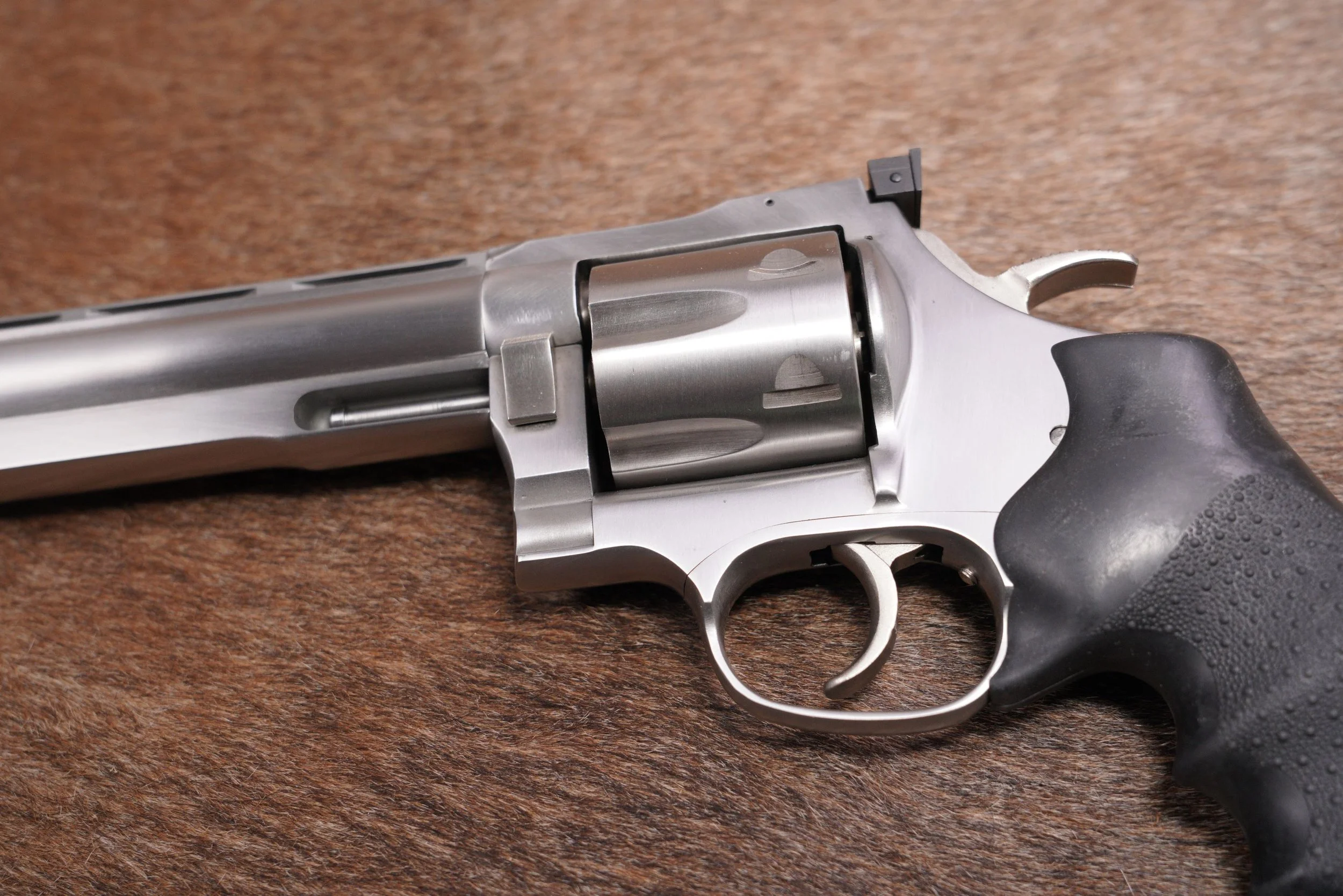 05 Dan Wesson Model 741VH 741-VH Stainless .41 Mag 8%22 & 6%22 Vent Rib Revolver.JPG